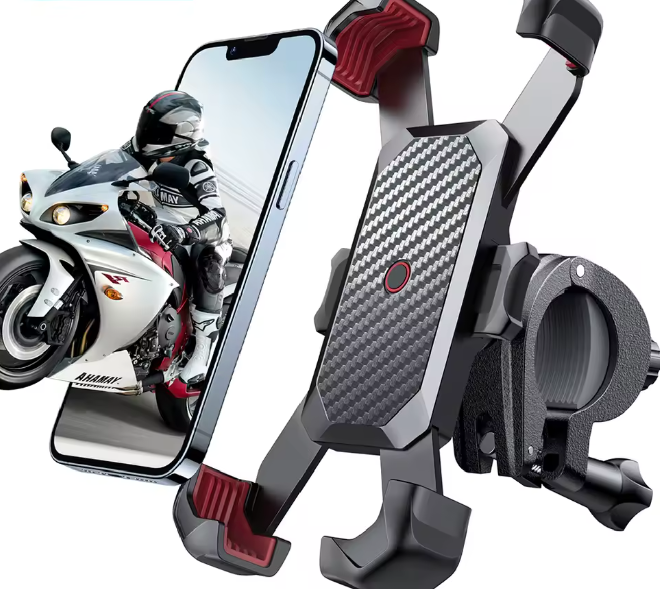 Soporte de celular para moto (aluminio)