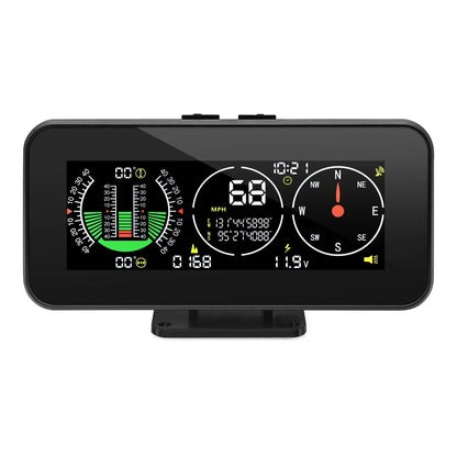 Medidor Digital de Inclinación y Velocidad GPS NNEOBA M60 – Para Auto y Moto